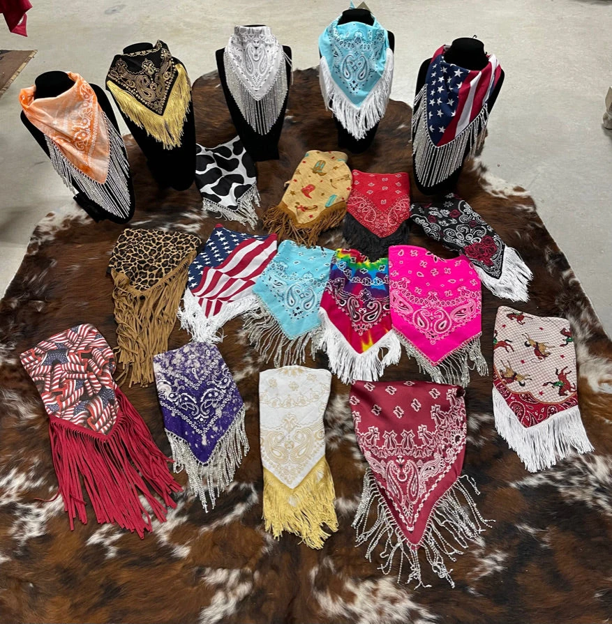 Bandit Babe Fringe Bandannas