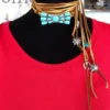 Chelsea Collette Bow Tie Wrap Necklace