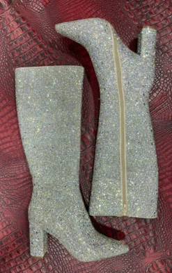 Rhinestone Candy Boots By Betsey Johnson