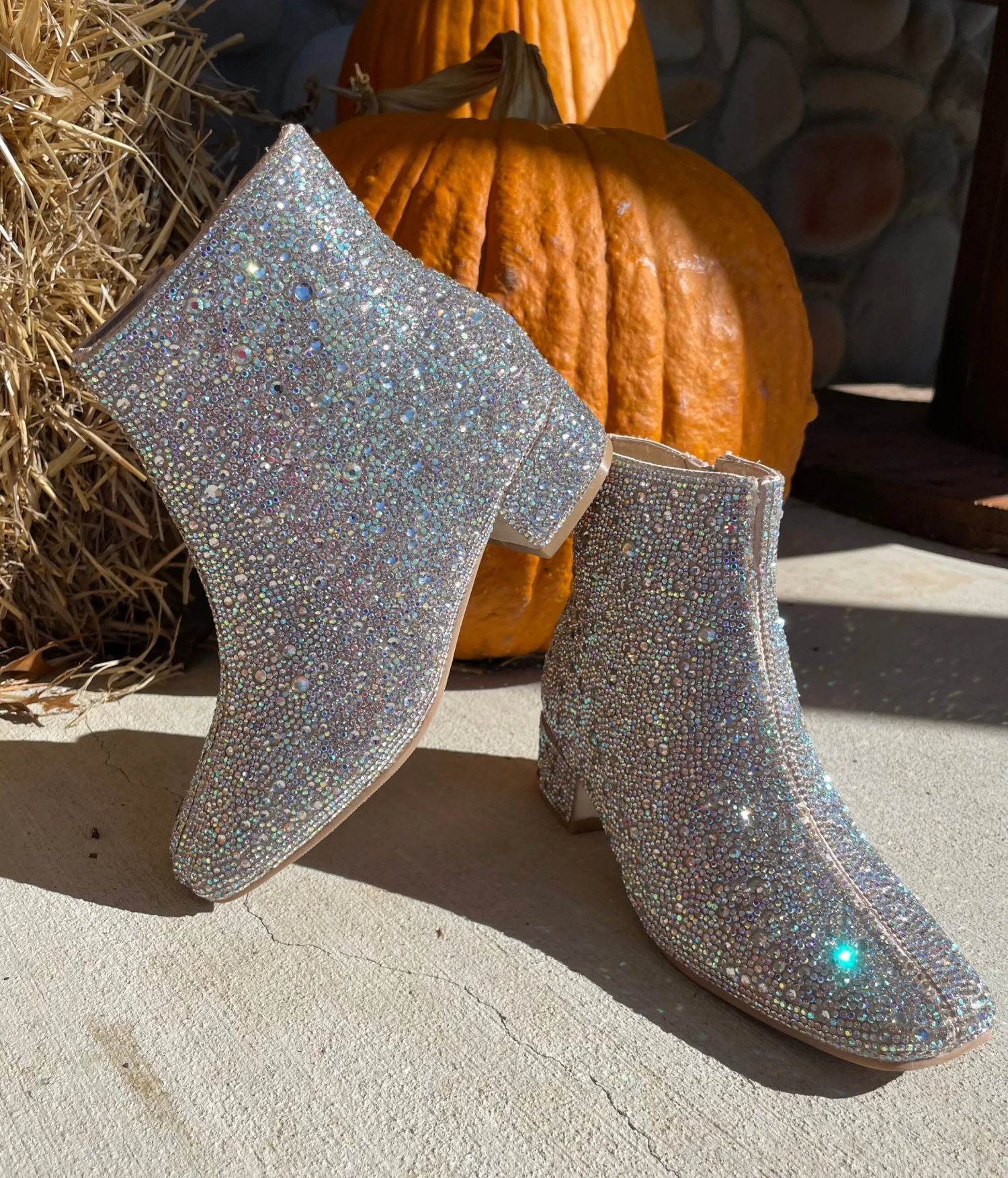 Rhinestone Cady Bitty Bling Boot - Children's Shoe By Betsey Johnson