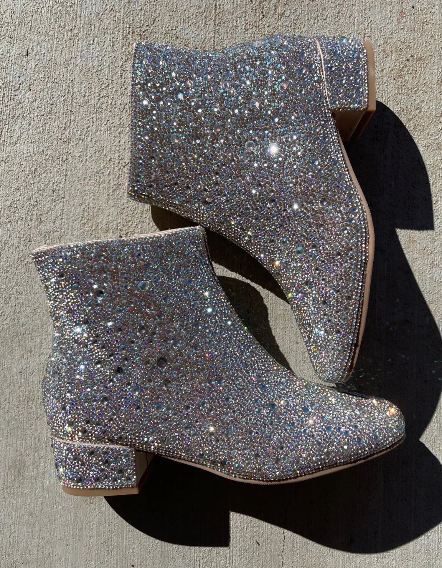 Rhinestone Cady Bitty Bling Boot - Children's Shoe By Betsey Johnson - Image 4