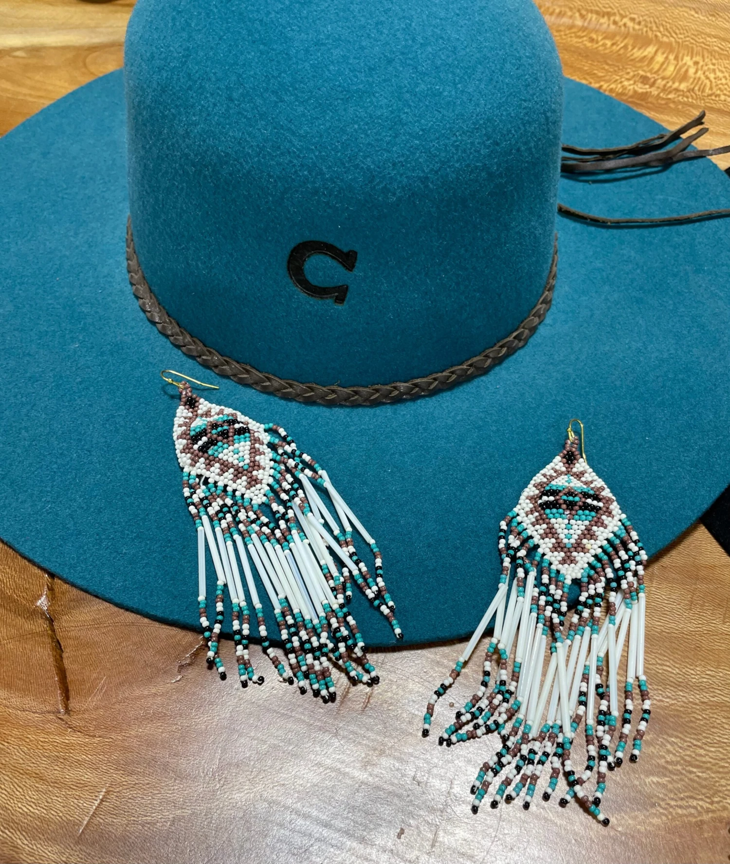 Navajo Tassel Earrings - Image 2