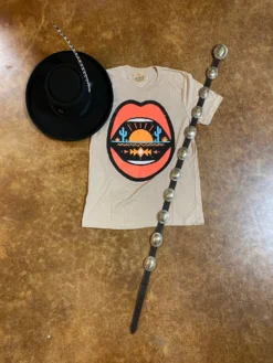 Barbosa Indian Feather Belt