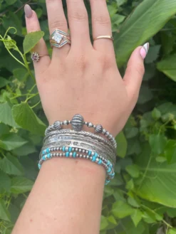 Pump It Navajo Pearls Bracelet