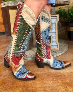 Old Gringo Blowout Boot - Blue