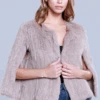 Cropped Fur Capelet