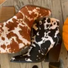 Bonnie Cow Booties