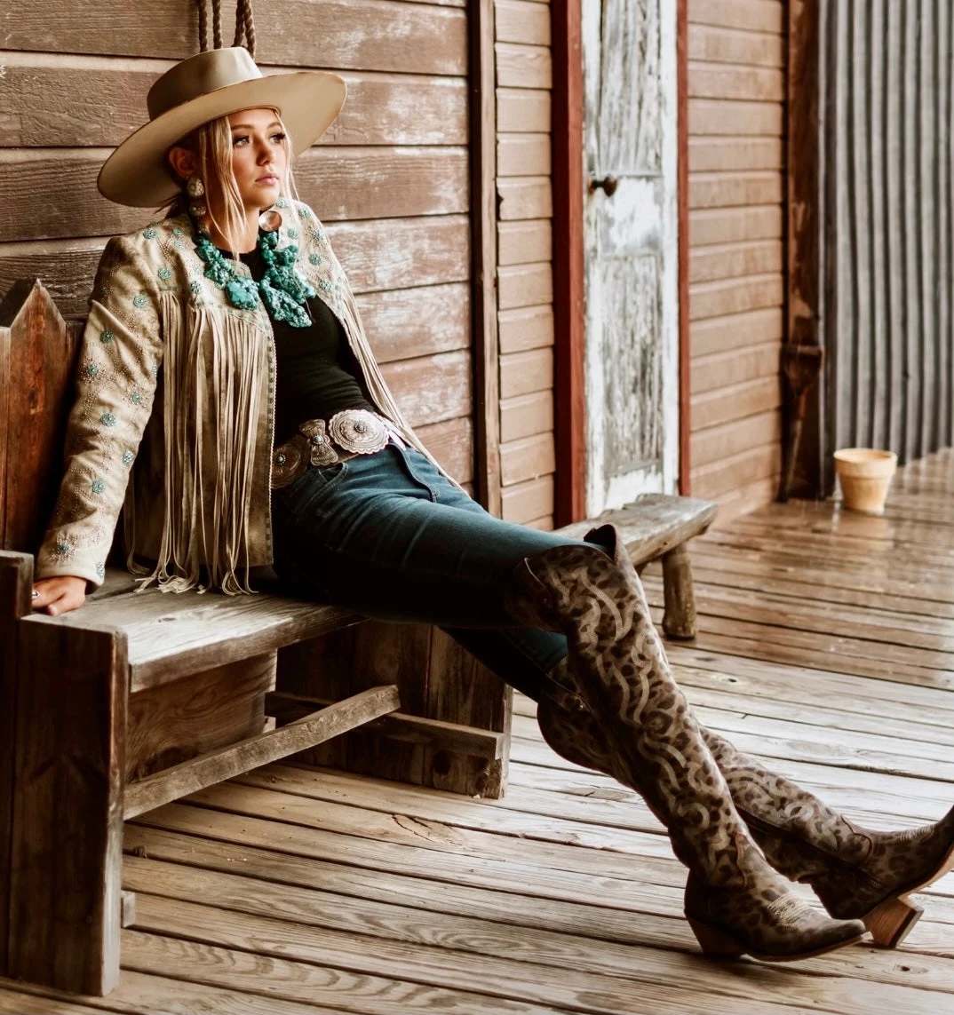 Liberty Black Allyssa Chita T-Moro Tall Boot