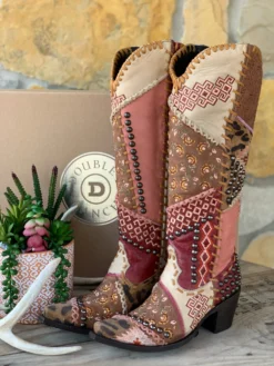Old Gringo Blowout Boot - Rose